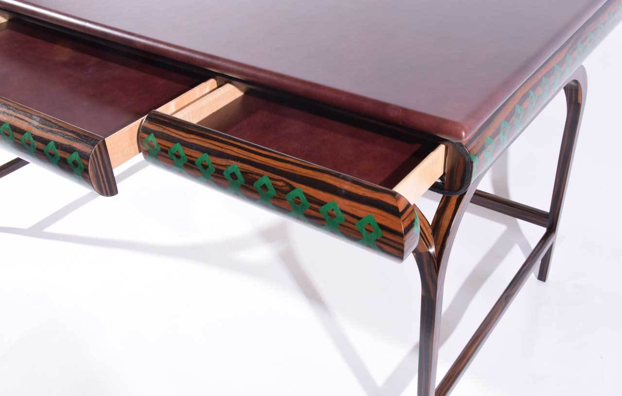 Macassar Ebony Desk